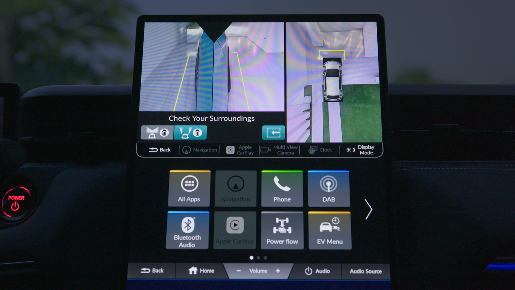 Närbild av multivykamerasystemet i Honda e:Ny1.
